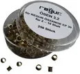 REGUR Ösen aus Metall in Silber mit 3,2 mm Durchmesser - Bild 1