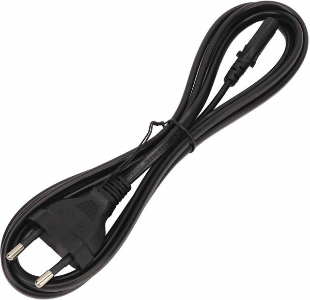 CosyHome Nähmaschinen-Netzkabel in Schwarz als professioneller Ersatz für Singer, Bernina und Viking, 220V EU - Bild 1
