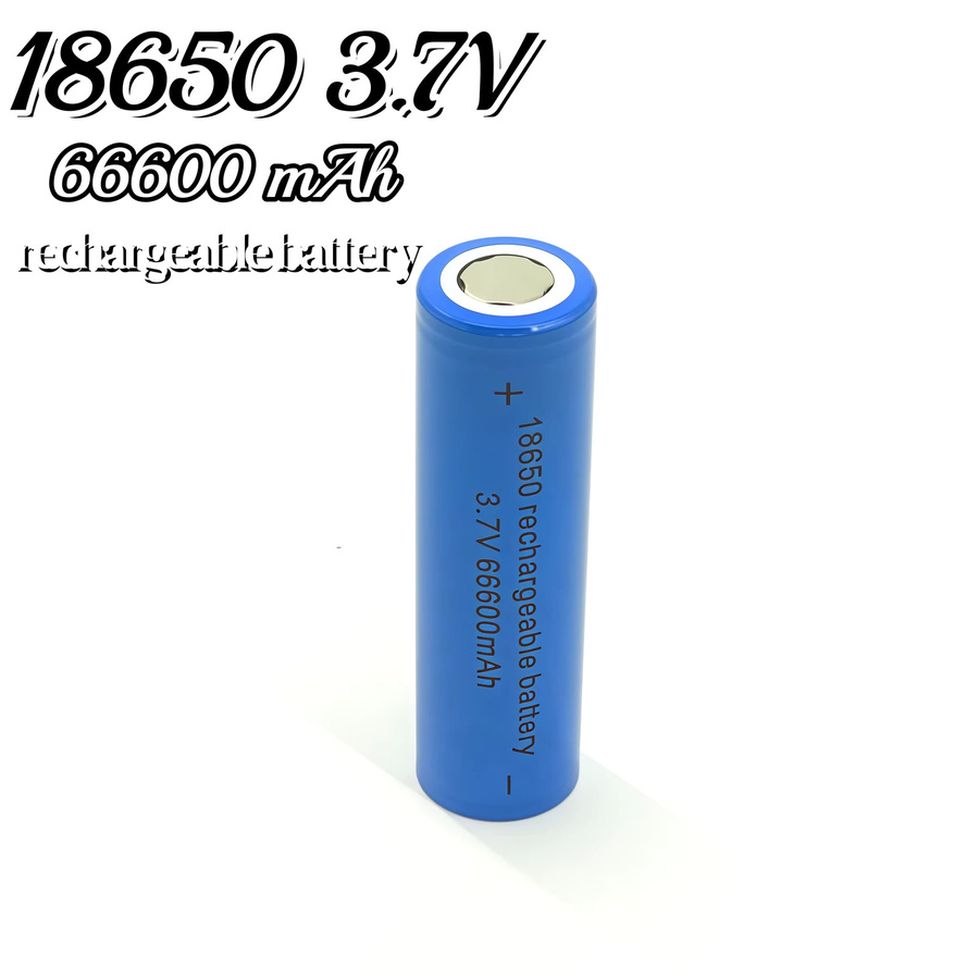 Lerp 18650 Lithium-Ionen Akku 3,7V 66600mAh wiederaufladbar in Blau für LED-Taschenlampen und elektronisches Spielzeug - Bild 2