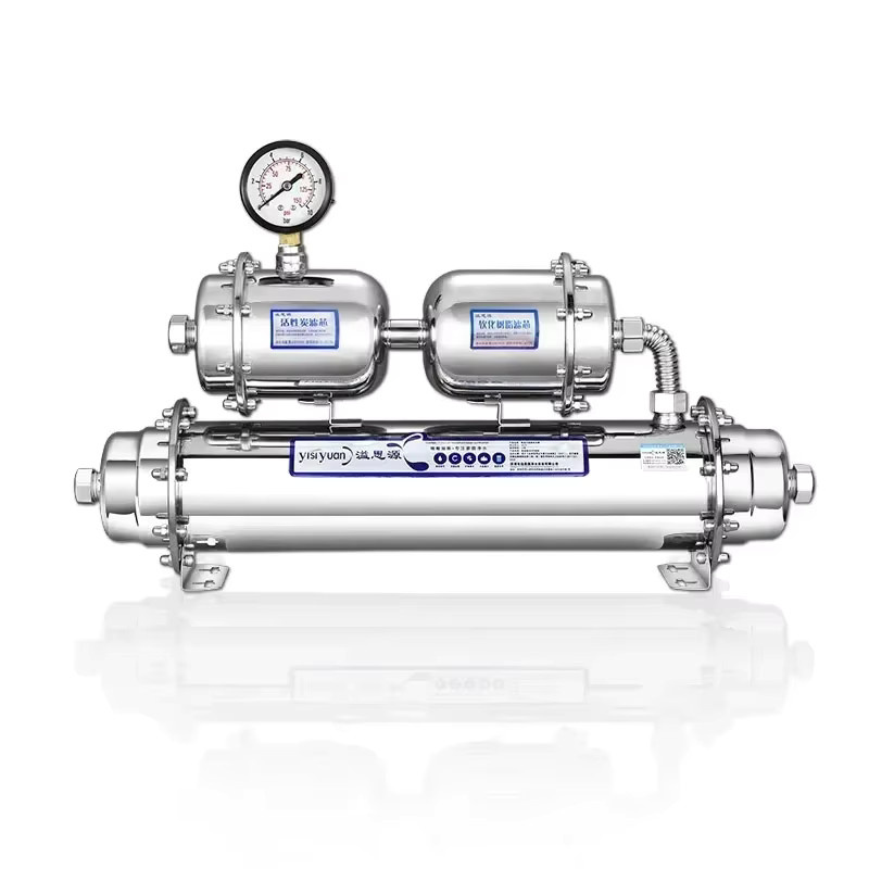 HAOYUNMA Wasserfilter für die Küche mit Rückspülfunktion aus Edelstahl in Silber - Bild 2