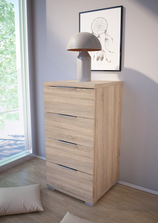 VAJA Nako Gaby Beistelltisch in Beige aus Metall und Holz - Bild 1