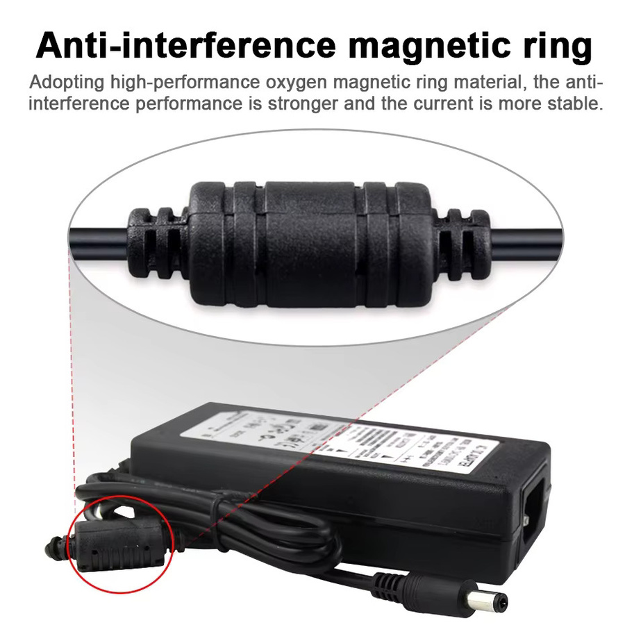 FastDeng Universeller LED-Treiber Netzteiladapter AC110-240V auf DC12V/24V in Schwarz - Bild 2