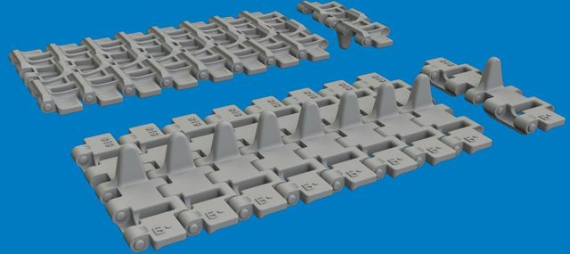 Eduard KV-2 Tracks Print - Bild 1