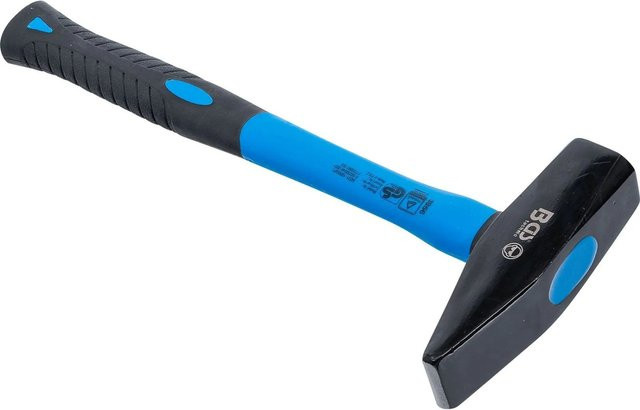 BGS Schlosserhammer 3856 mit Fiberglasstiel in Schwarz, 1000 g - Bild 2