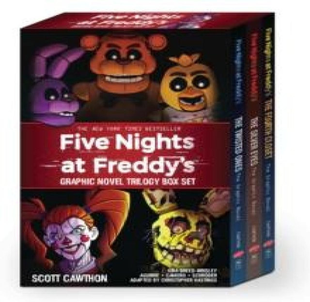 Five Nights at Freddy's Graphic Novel Trilogie Box-Set, Carly Anne West, Taschenbuch - Bild 1
