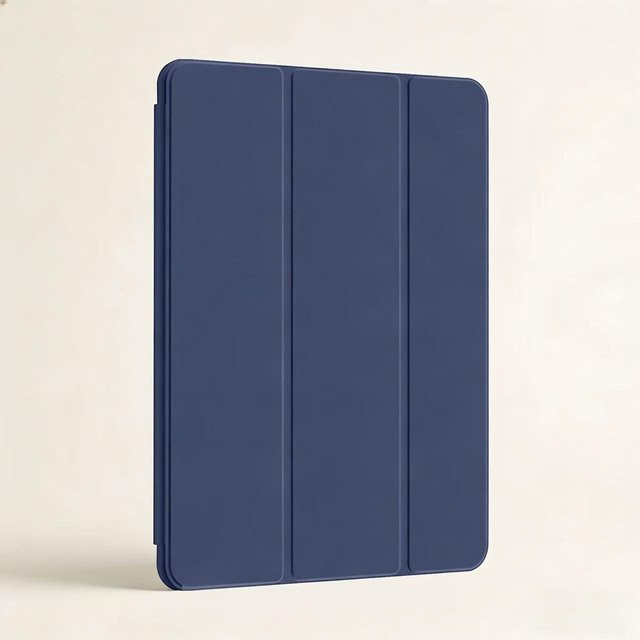 Smart-Hülle aus PU-Leder für iPad mini 7 (A17 Pro) und iPad mini 6 (8,3 Zoll) mit magnetischem Ständer und Auto Wake/Sleep Funktion in Blau - Bild 1