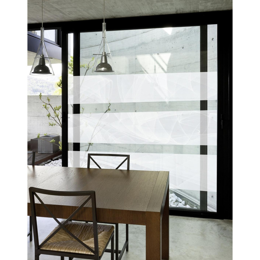 d-c-fix Fensterfolie Premium Murano Weiß Transparent mit abstraktem Muster B/L: 45 x 150 cm - Bild 2
