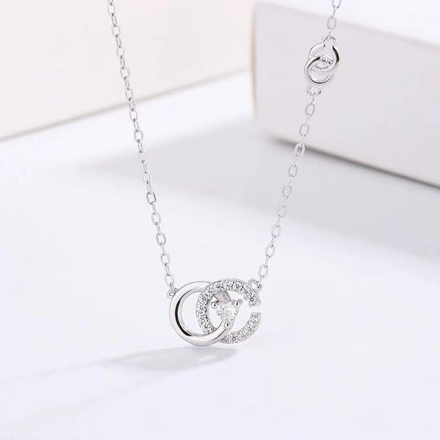 Lucky Star Jewelry Halskette, 925 Sterlingsilber, Damen - Bild 1