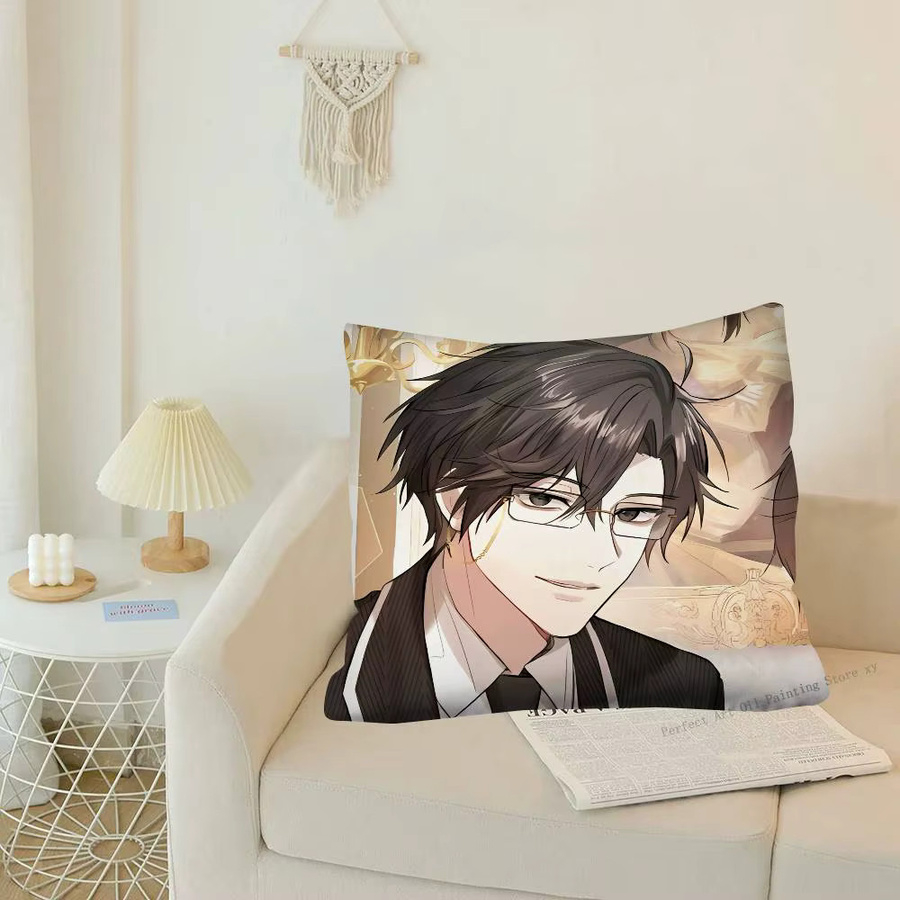 Kayou Mystic M-Messenger 707 Jumin Han Kissenbezug, quadratischer Kissenbezug in Multicolour, B/T/H: 40 x 40 x 40 cm - Bild 5