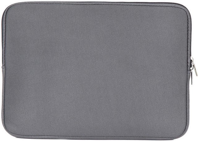 Tragbare Apple MacBook Air 11 Zoll Laptoptasche mit Reißverschluss und weicher Hülle in Rot-Grau - Bild 1
