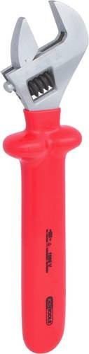 KS Tools Isolierter Rollgabelschlüssel aus Chrom-Vanadium in Rot, 34 mm - Bild 1