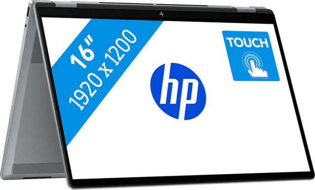HP OmniBook X Flip Copilot+ PC 16-ar0052ng in Silber mit 16 Zoll Display, AMD Ryzen AI 5, 16GB RAM und 512GB SSD - Bild 1