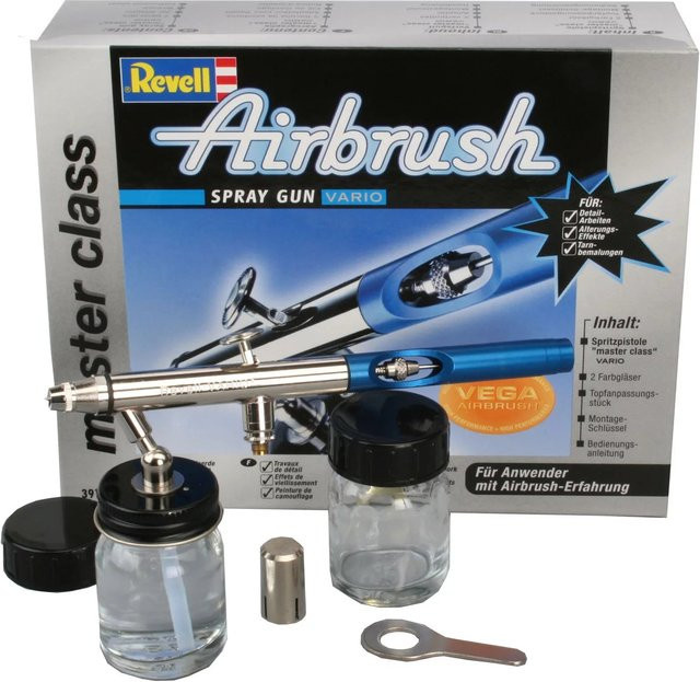 Revell Master Class Vario Airbrush Spray Gun, Metall - Bild 1