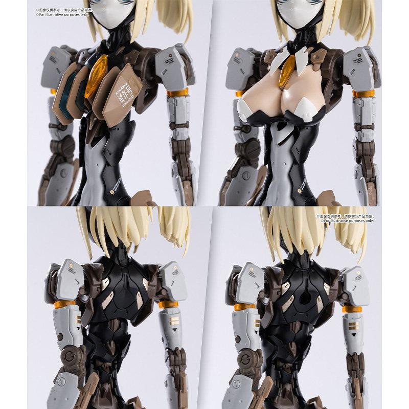Yiran toy 1 Projekt Rosa Sternblume Lilie Mecha Girl Actionfigur Mechanisches Montage-Modellbausatz - Bild 2