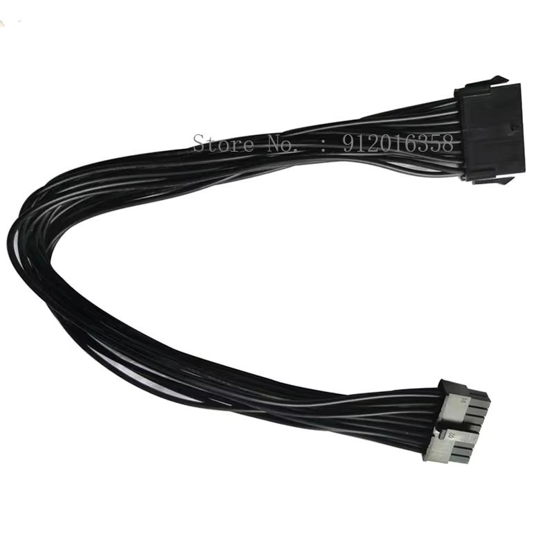 Molex Micro-Fit 3.0 Steckverbindergehäuse Kabelkonfektion 16-polig, Schwarz, Länge: 65 cm - Bild 2