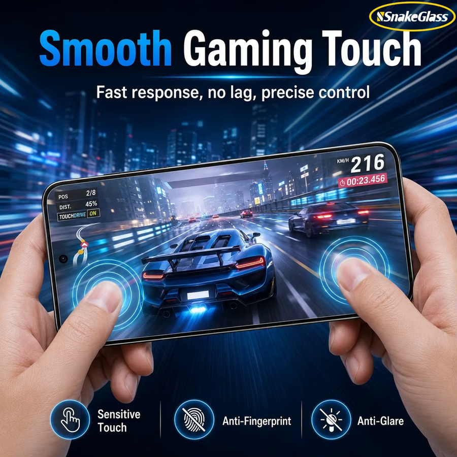 3er-Pack Mattiertes Gehärtetes Glas für Nothing Phone 4A Pro, 3A Lite, 2A Plus und CMF Phone 1 mit Anti-Fingerabdruck-Beschichtung in Transparent - Bild 3