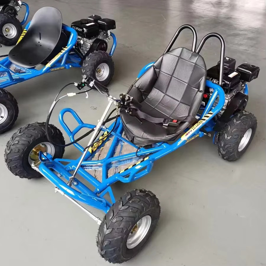 XMSJ Outdoor Mini Drifting Geländewagen Go-Kart Buggy, 4-Rad, 196cc, 45km/h - Bild 5