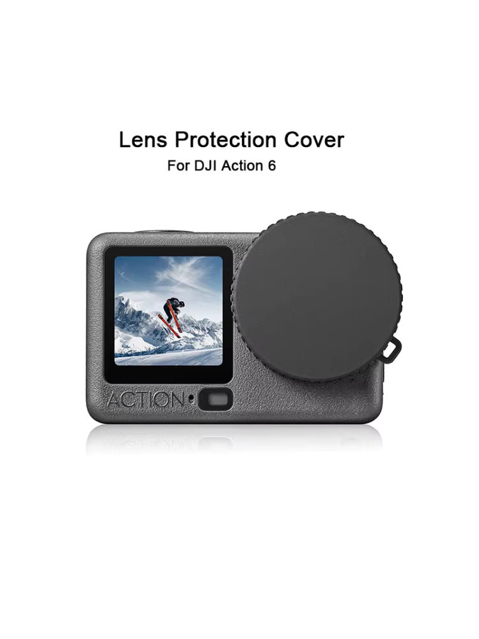DJI Osmo Action 6 Silikon-Objektiv-Staubschutz als staubdichte Schutzhülle und Kappe - Bild 6