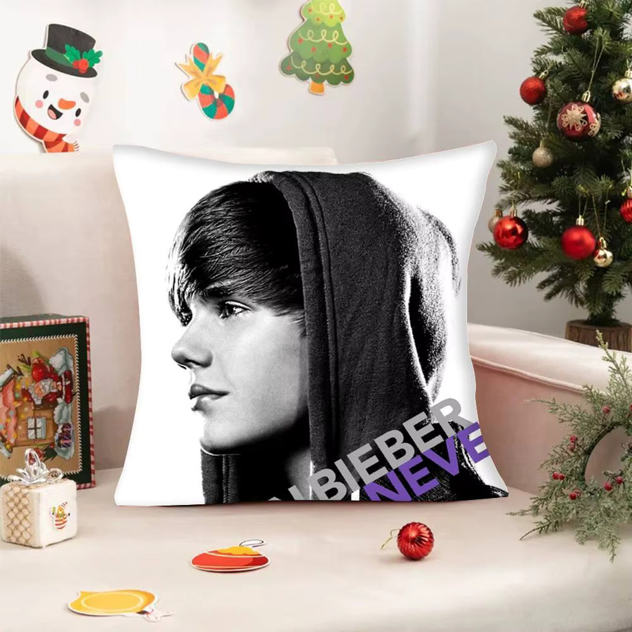 J-Justin Bieber Album Design Kissenbezug für Sofa und Dekoration, B/B: 40 x 40 cm - Bild 5