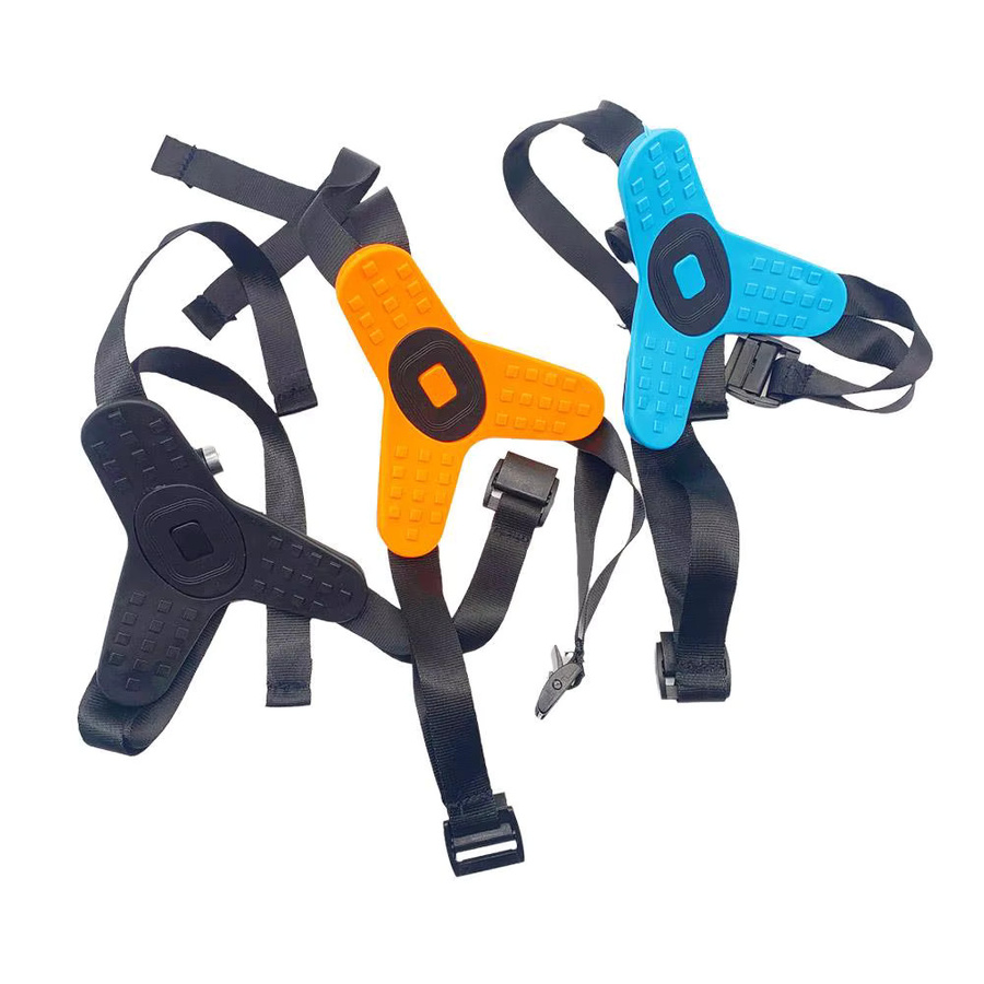 Motorradhelm Kinnriemen Halterung mit Handy Clip für GoPro Hero 11 10 9 Action Kamera in Schwarz - Bild 2