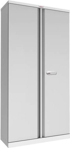 Phoenix SCL1891GGE Stahlschrank mit Elektronikschloss grau/grau B/T/H: 91,5 x 37,0 x 183,0 cm - Bild 1