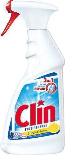 Clin Streifenfrei Citrus-Frische Glasreiniger mit Pumpe, 500 ml - Bild 1