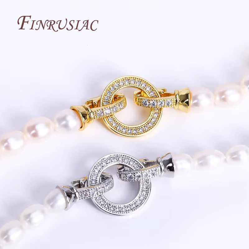 FINRUSIAC Verschluss für Armbänder, 18 Karat vergoldet - Bild 1
