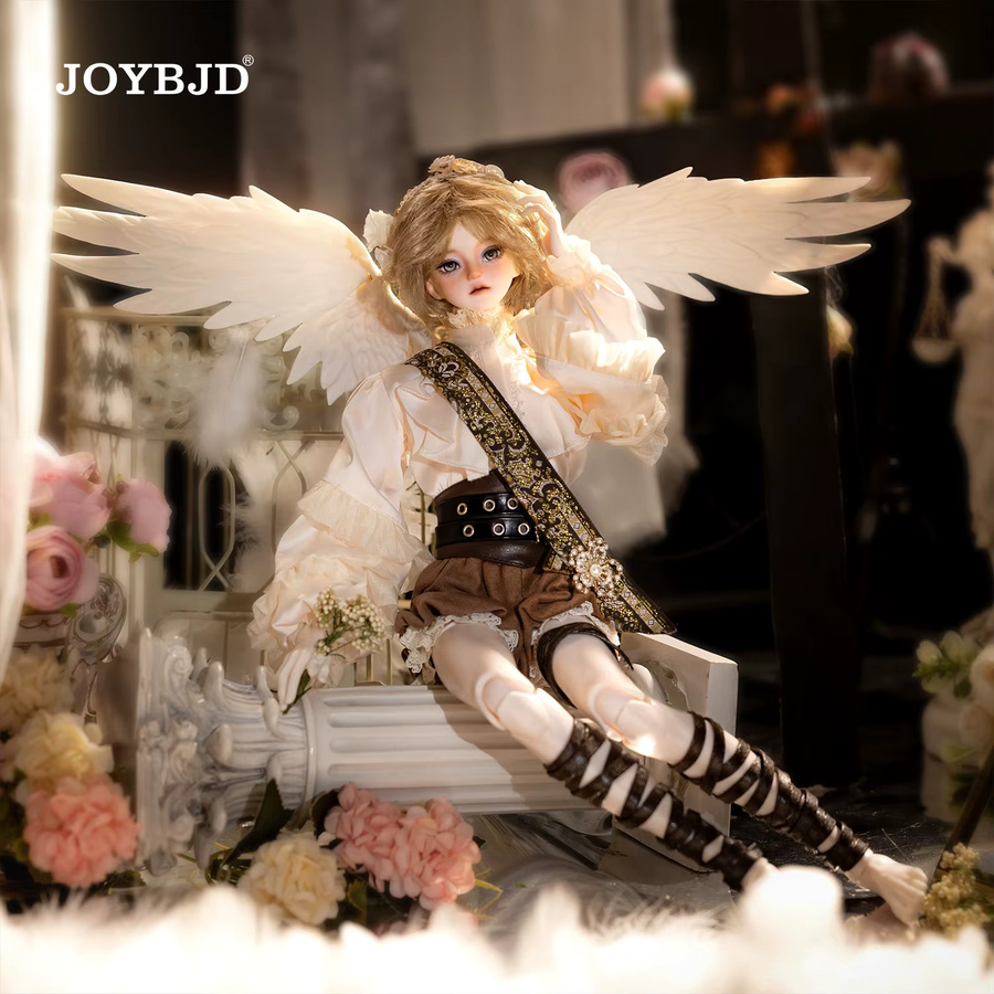 JOYBJD Freya Bjd Puppe, Fantasy Angel, 1/4, FullSet, mit magnetischen Flügeln - Bild 4