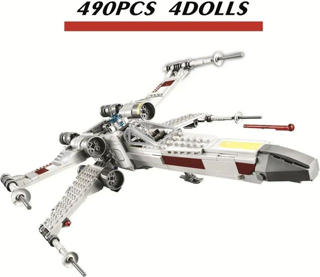 Potdemiel Raumschiff T-65 Flugzeug Kampfjet Space StarFighter, Weltraum, Zubehör - Bild 1