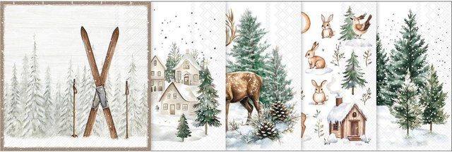 VBS Servietten-Set Winter Season - Bild 1