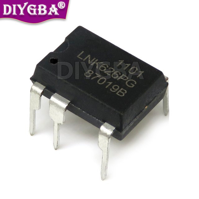 10 Stück DIYGBA DIP-7 Halbleiter LNK-Serie (LNK304PN, LNK564PN, LNK305PN, LNK306PN, LNK364PN, LNK626PG, LNK362PN, LNK363PN, LNK500PN, LNK625PG, LNK624PG, LNK304, LNK306) in Schwarz - Bild 1