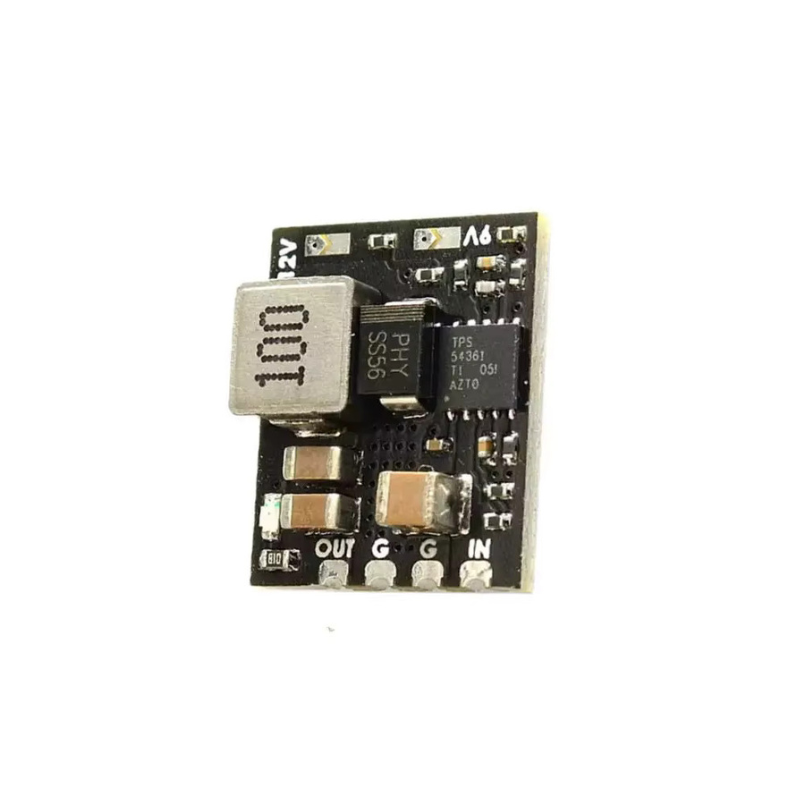 Matek MICRO BEC 12S Step-Down BEC Modul Schwarz: Hocheffizienter Stromwandler für Drohnen, FPV und RC-Modelle (6-60V zu 5V/9V/12V-ADJ) - Bild 2