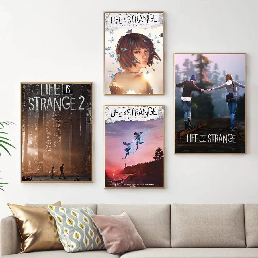 Rastar Anime-Poster Life Is Strange 2, selbstklebende Wanddekoration aus Papier in Weiß und Multicolour - Bild 2