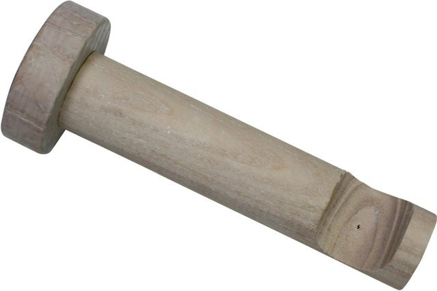 Schöner Wohnen Wandträger Mira für Gardinenstangen Ø 25 mm aus Esche Geölt in Beige - Bild 1
