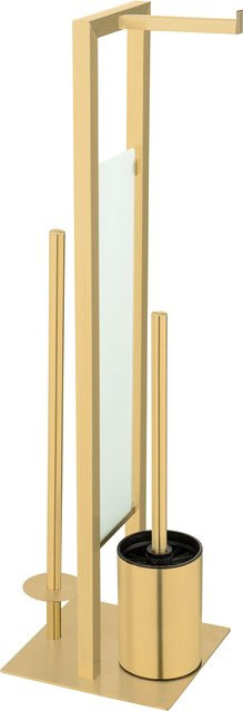 Wenko WC-Garnitur Rivalta in Gold - Bild 1