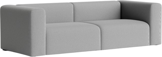 HAY Mags 2,5-Sitzer Sofa Kombination in Grau mit Stoffbezug und Armlehnen - Bild 1