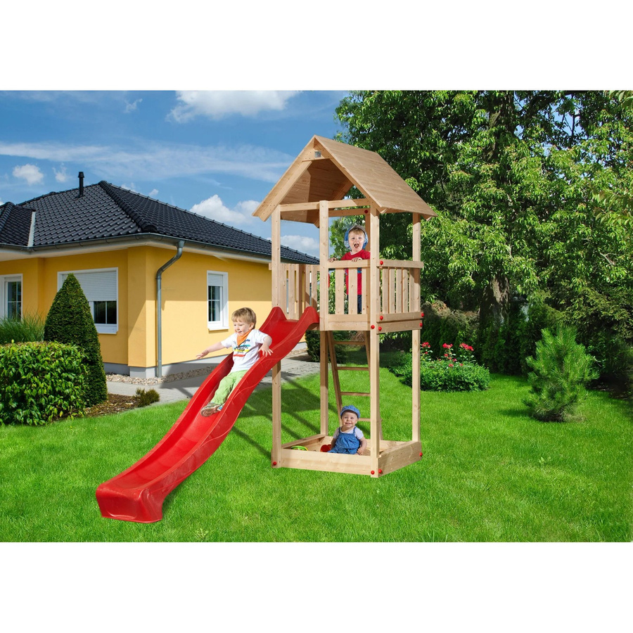 Tabaluga Drachenturm Natur Sparset mit Wellenwasserrutsche - Bild 2