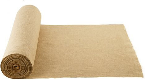 VEVOR Jute Stoffrolle Natur, Breite: 91,44 cm, Länge: 45,72 m, ideal für Dekoration, Basteln, Hochzeiten und Gartenbedarf - Bild 1