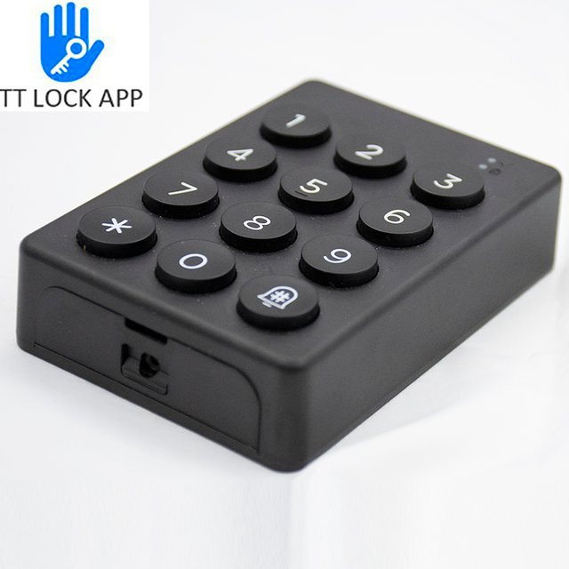 TTLOCK Bluetooth Smart Fingerabdrucksperre mit drahtloser digitaler Tastatur in Schwarz - Bild 1