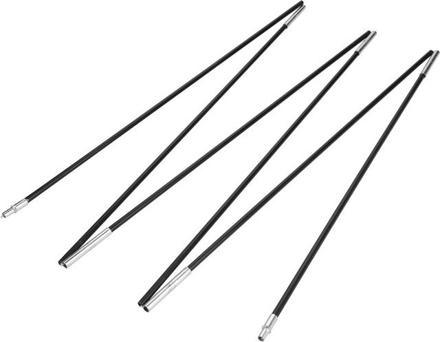 Glasfaser-Zeltstangen Set für Camping und Markisen in Schwarz - Bild 1