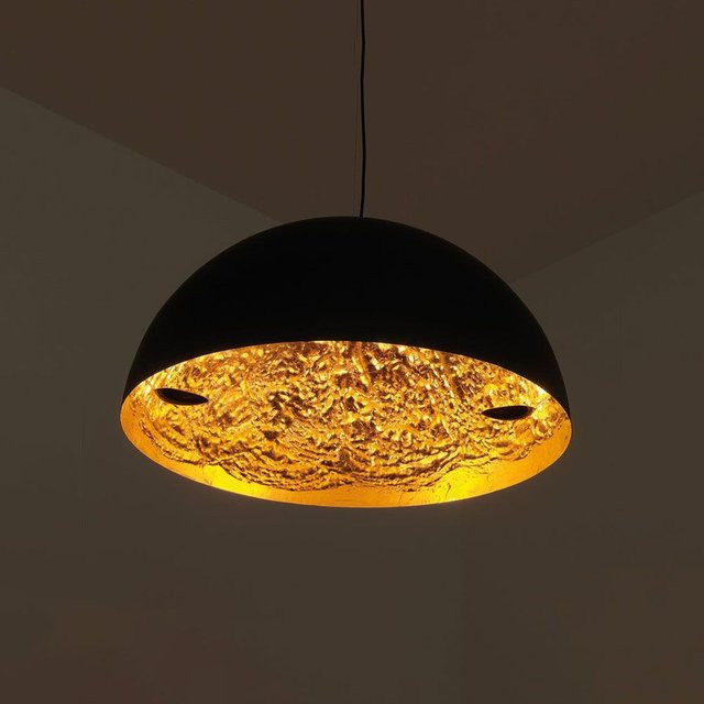 Catellani & Smith Stchu-Moon 02 LED-Pendelleuchte in Gold/Messing mit Durchmesser: 40 cm - Bild 1