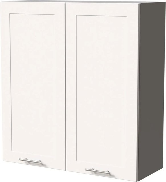 Feldmann-Wohnen Hängeschrank Oslo Küchenschrank Grau Weiß Matt B/T/H: 90 x 32,5 x 96 cm - Bild 1