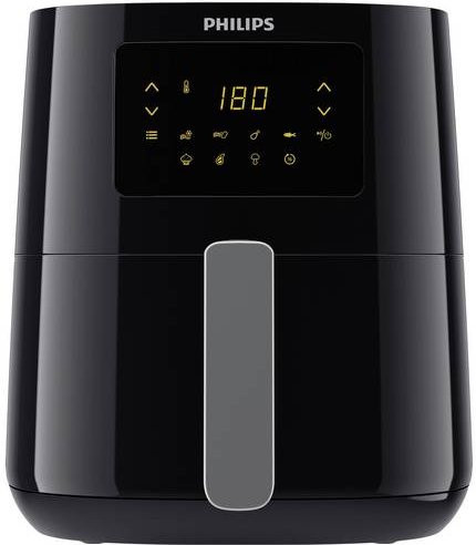 Philips Airfryer Essential Heißluft-Fritteuse HD9252/70 in Schwarz/Silber mit 1400W und Grillfunktion - Bild 1