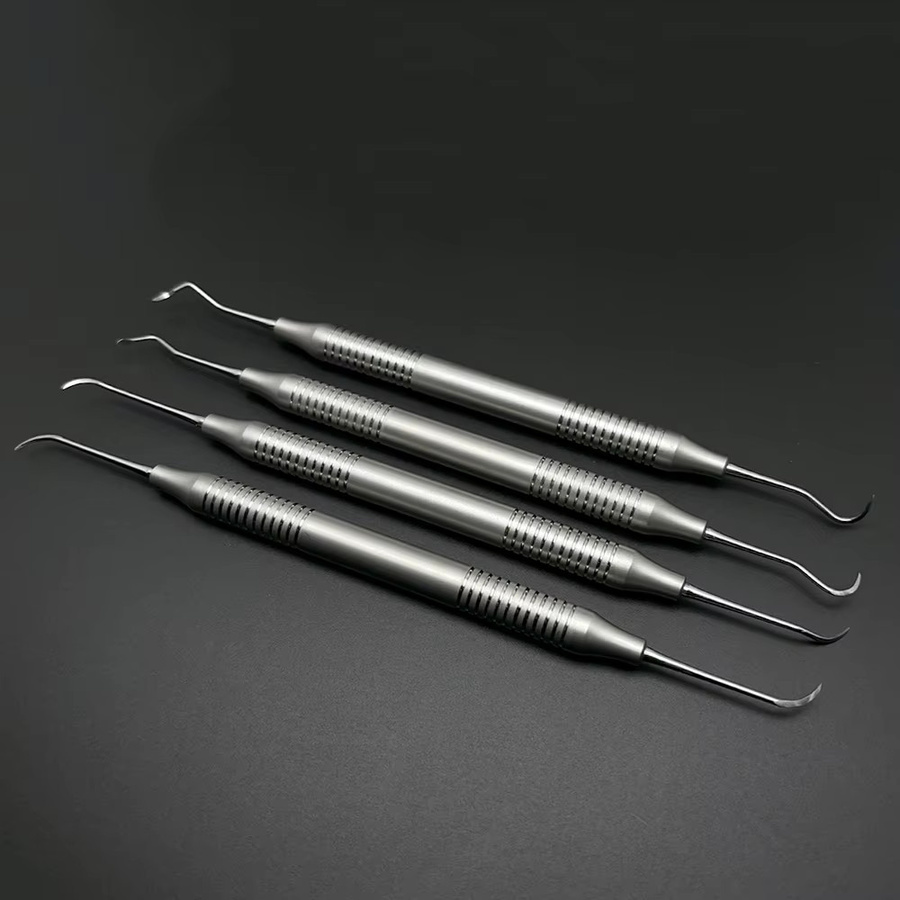 RunaDent Dental-Scaler-Set, 4-teilig, Edelstahl - Bild 3