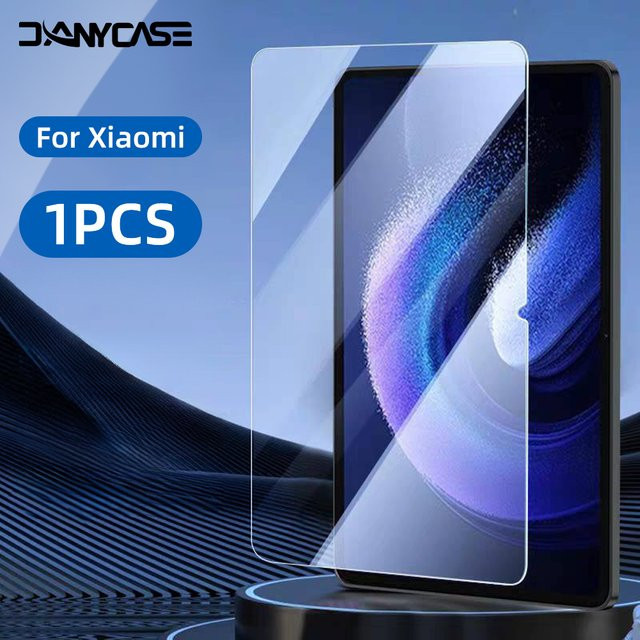 Xiaomi Displayschutzfolie aus gehärtetem Glas für Redmi Pad SE, POCO Pad und Xiaomi Pad 6/5/7/8/6s/8 Pro, transparent - Bild 1