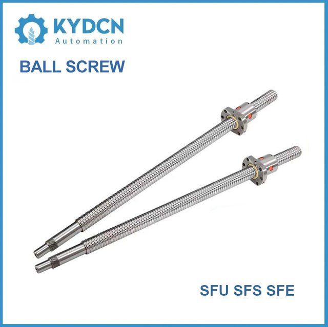 Kaiyade Einmutter-Kugelumlaufspindel aus S55C Stahl mit anpassbarer Länge L 200-550mm für die Typen 1204 1205 1210 1604 1605 1610 1620 - Bild 1