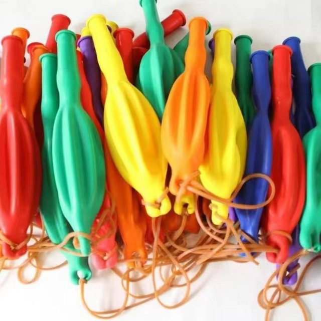 10 Stück dekorative Latexballons in Multicolour mit Gummiband für Party und Hochzeit - Bild 1