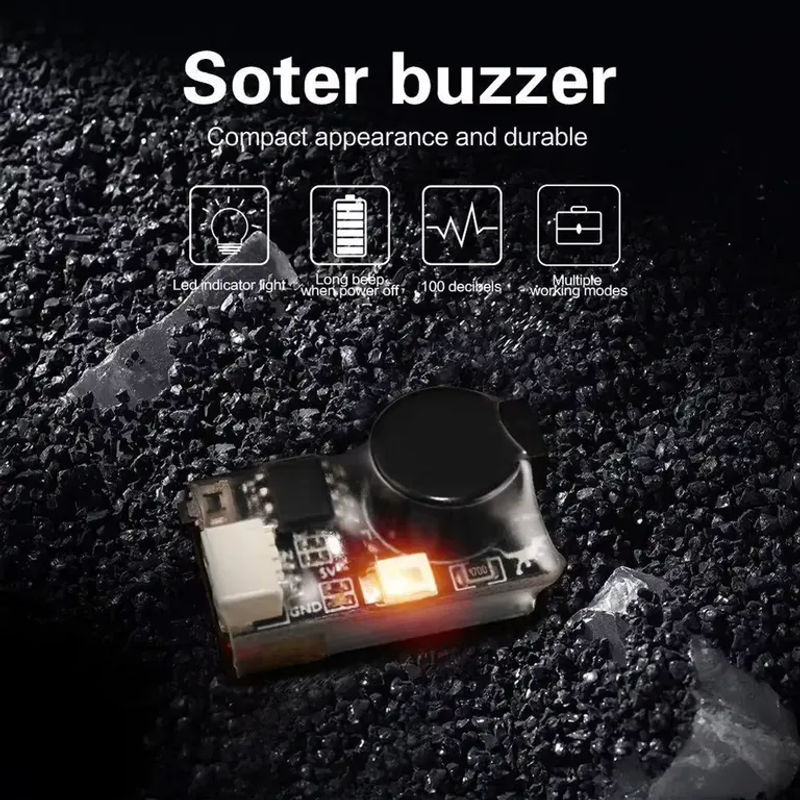 HGLRC Soter Buzzer FPV Drohnen-Alarmgerät, mit LED-Licht - Bild 3