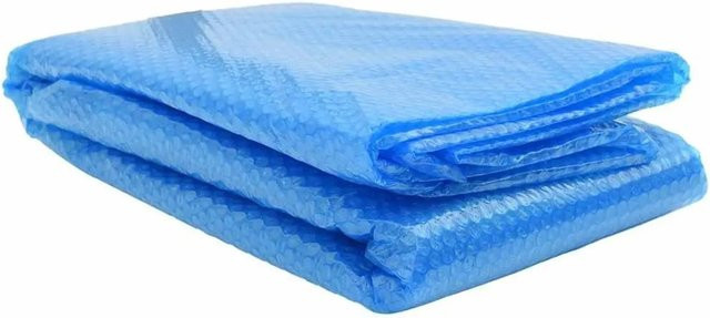 vidaXL Solar-Poolabdeckung aus Polyethylen in Blau, B: 400 cm, B: 200 cm - Bild 1