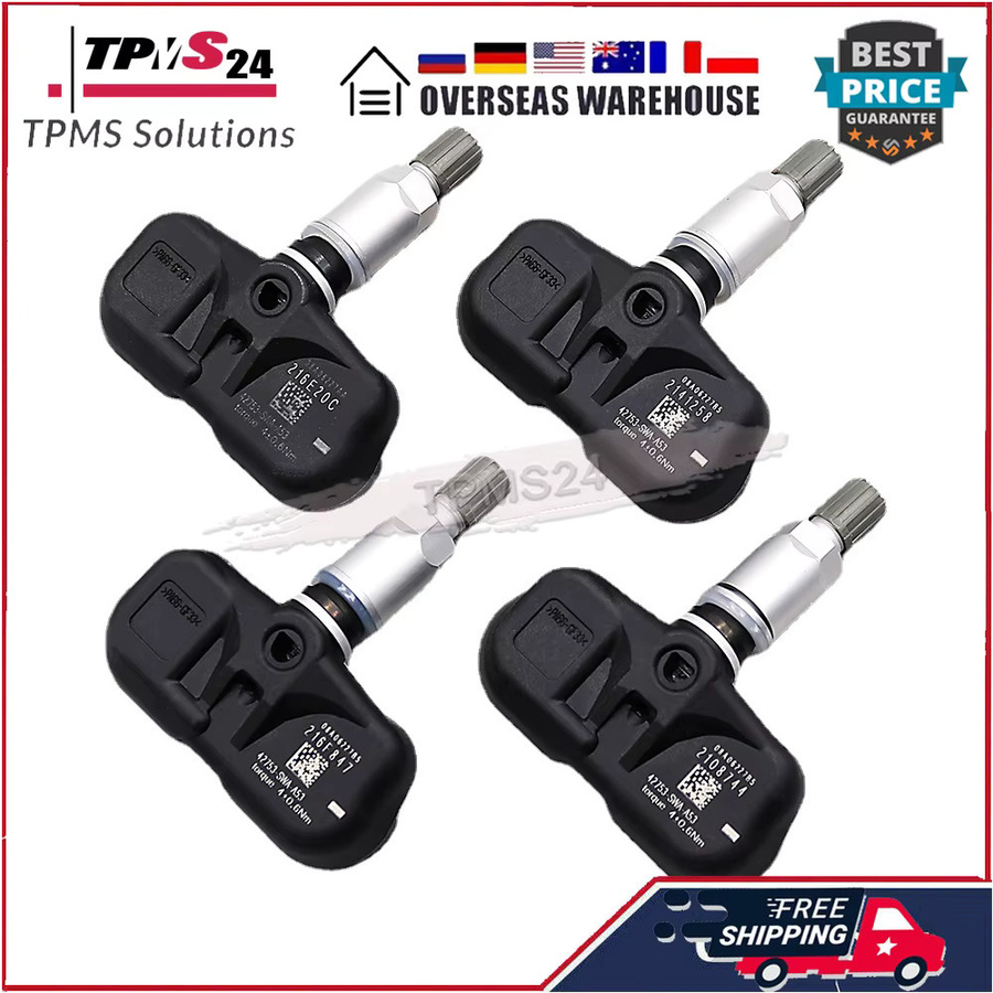 4er-Set GANGLE TPMS Reifendrucksensoren für Honda Accord CRV S2000, 315MHz, Farbe: Schwarz - Bild 2